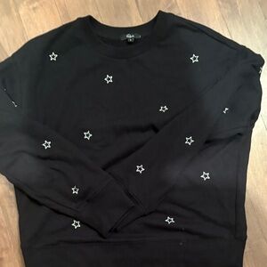 Rails Black Star Crewneck Sweater